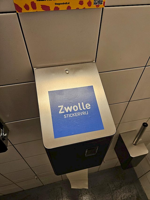 Zwolle Sticker Vrij