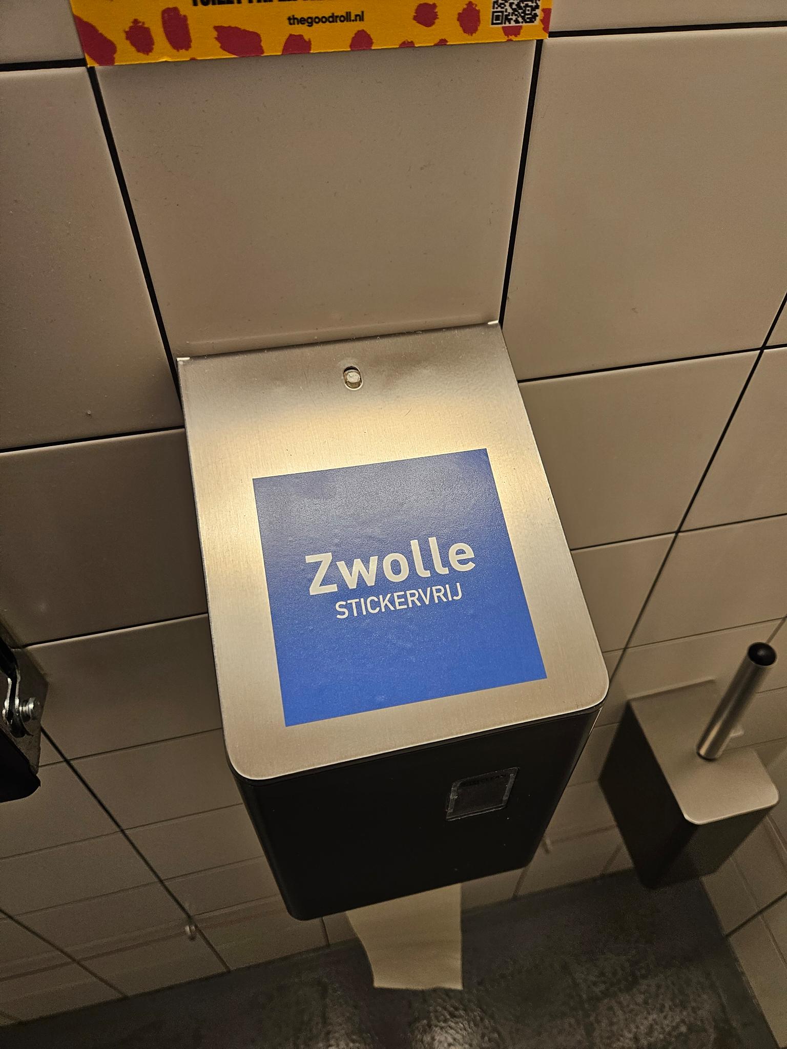 Zwolle Sticker Vrij